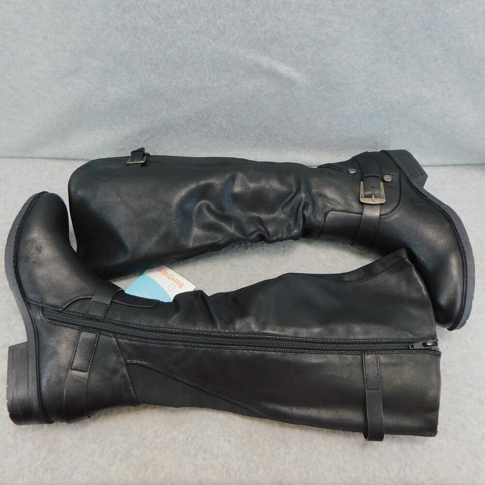BareTraps Black Yanessa Women Tall Slouch Riding Boots Womens Size 6 Wider Calf - Picture 8 of 13